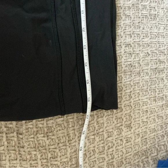 lululemon athletica Black Leggings drawstring run inspire size 12 - Picture 5 of 6